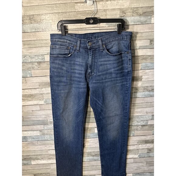 Men’s 541 Levi’s Dark Wash Straight Leg Size 34x32 - Picture 10 of 16